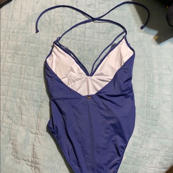 Pink one piece bathing suit - Picture 2 of 2